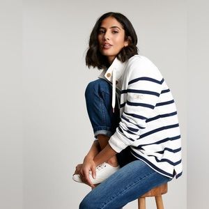 NWT Joules Southwold funnel neck pullover